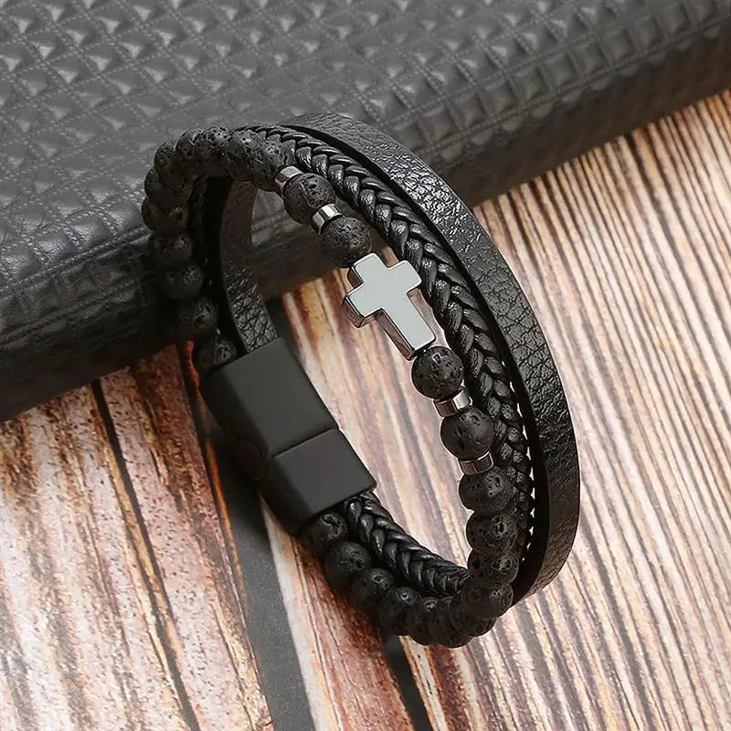 Pulseira de Couro